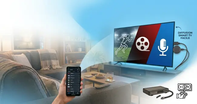 IPTV on Chromecast